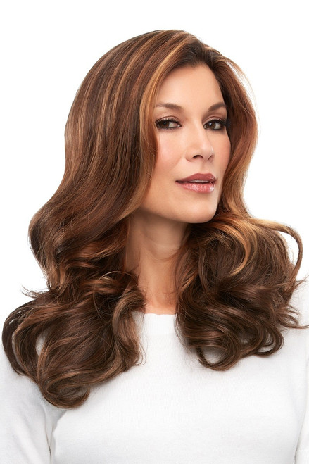 After easiPart French 18" brunette topper