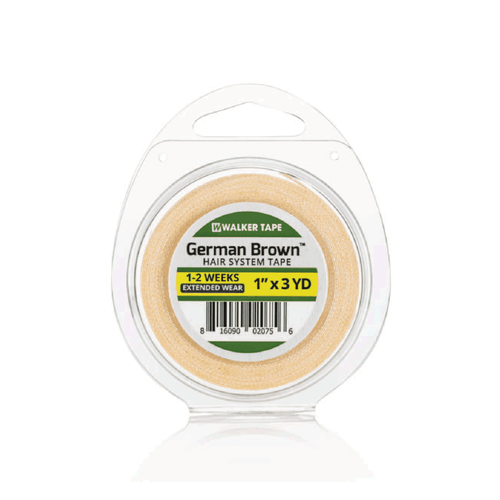 Tape German Brown 1"X 3"Yds, Roll
